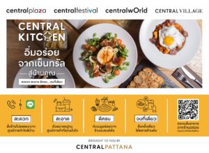 เซ็นทรัลพัฒนา เปิดบริการใหม่ ‘Central Kitchen’ ย้ำ Food destination ที่ดีที่สุดต้องเซ็นทรัล สั่งความอร่อยจากร้านดังระดับโลกกว่า 2,000 เมนู ที่ศูนย์การค้าเซ็นทรัล 21 แห่งในกรุงเทพฯ และปริมณฑล ชลบุรี ระยอง โคราช และหาดใหญ่ เริ่มแล้ววันนี้